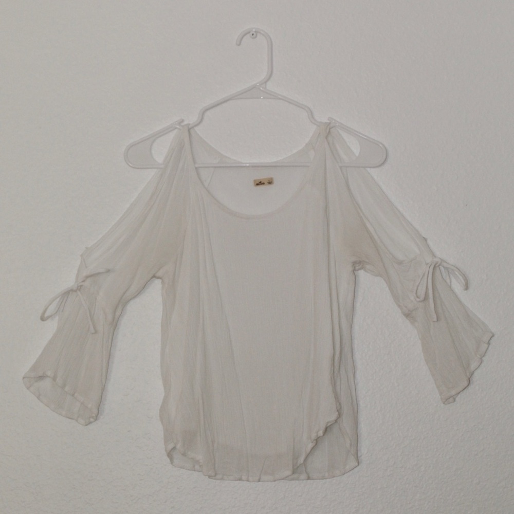 Hollister Cutout Shoulder Top